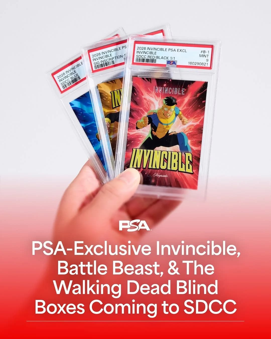 SDCC 2026 Exclusive: Limited Sets for Invincible, Battle Beast, and The Walking Dead