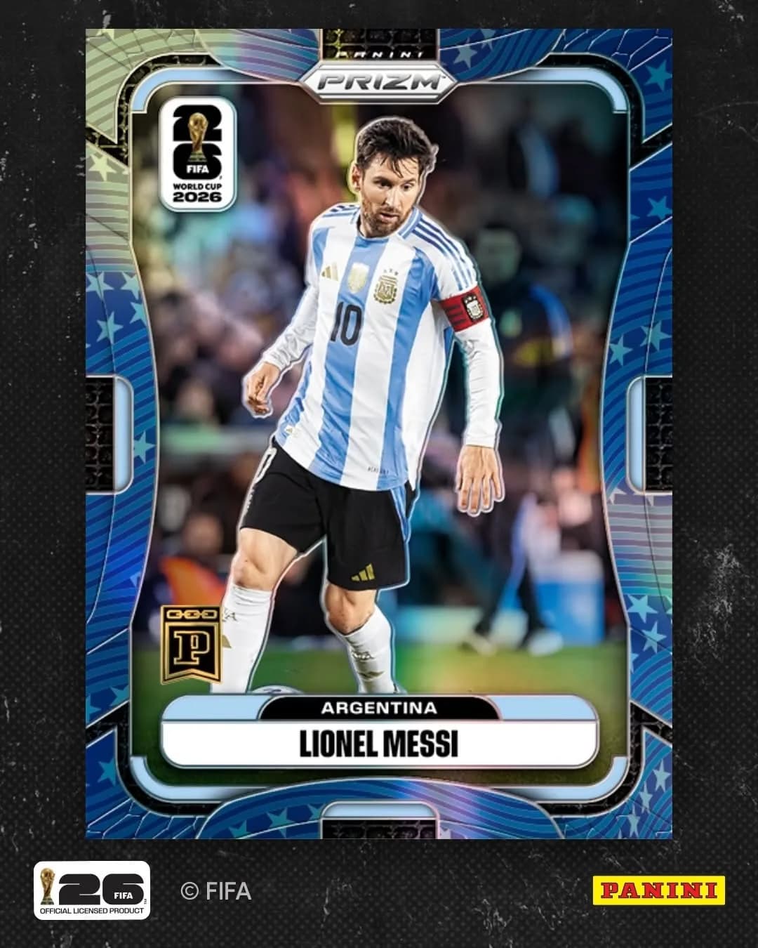 Panini Prizm FIFA World Cup 2026โข ๅฐๆผ Panini Blockchain ไธๆจๅบ๏ผ